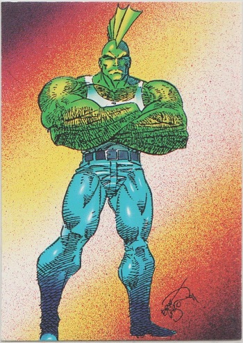 The Savage Dragon Collector Card #06